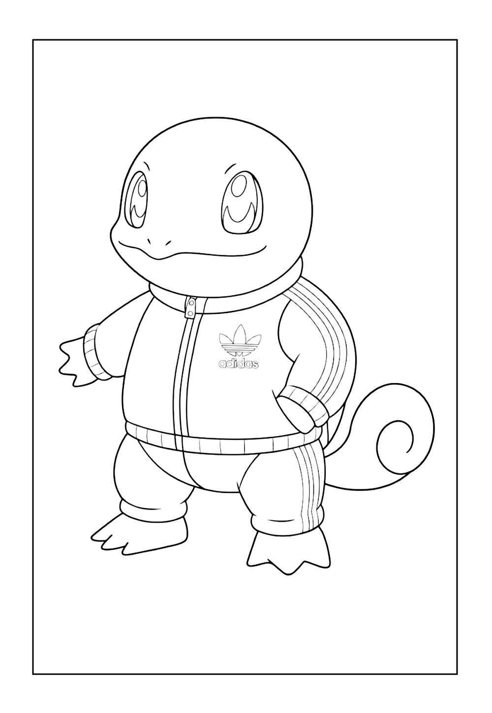 Squirtle para colorir
