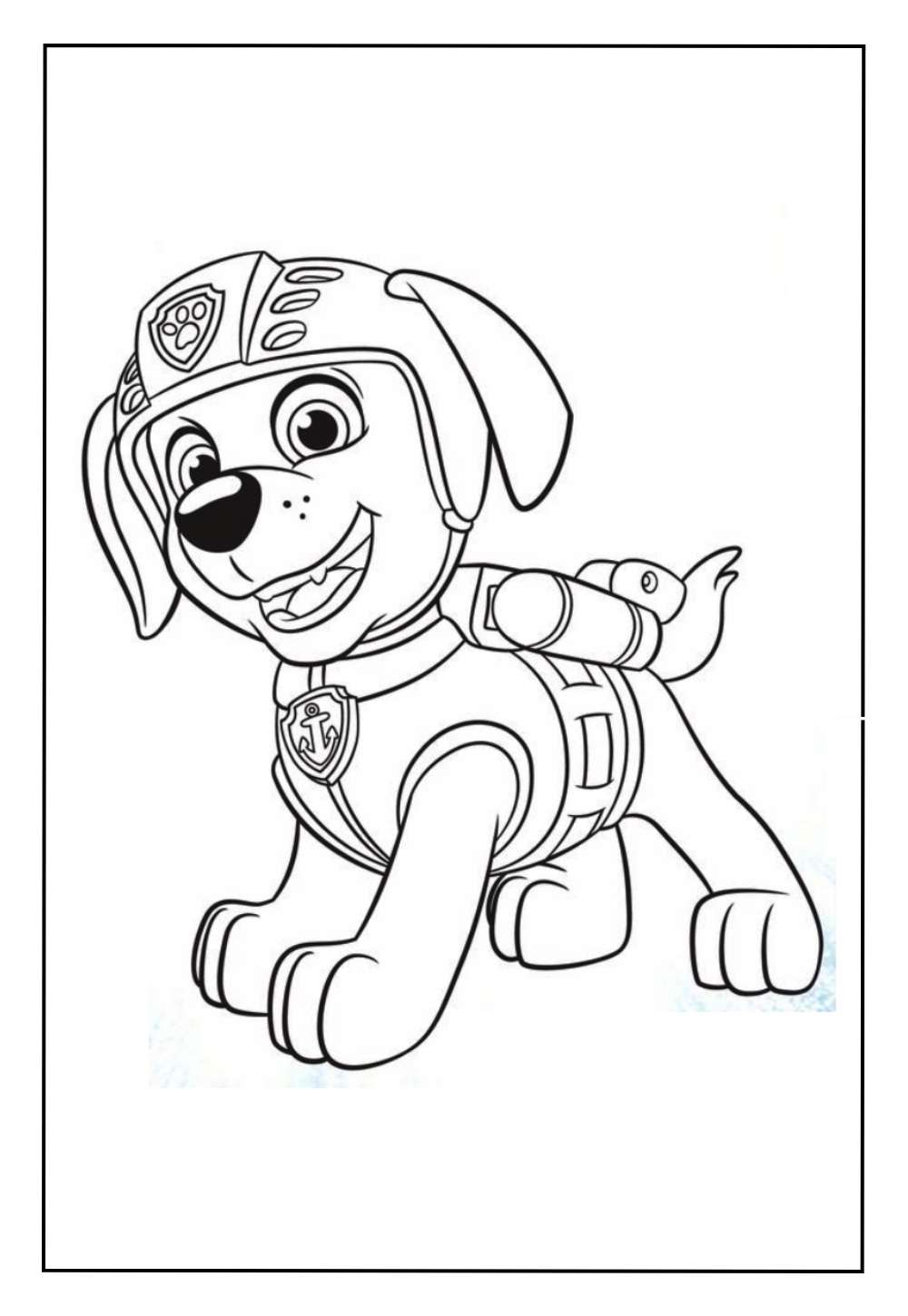 Desenhos Zuma Pintar