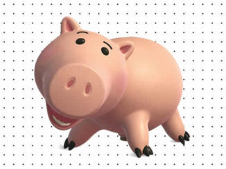 Desenhos do Porquinho de Toy Story para colorir