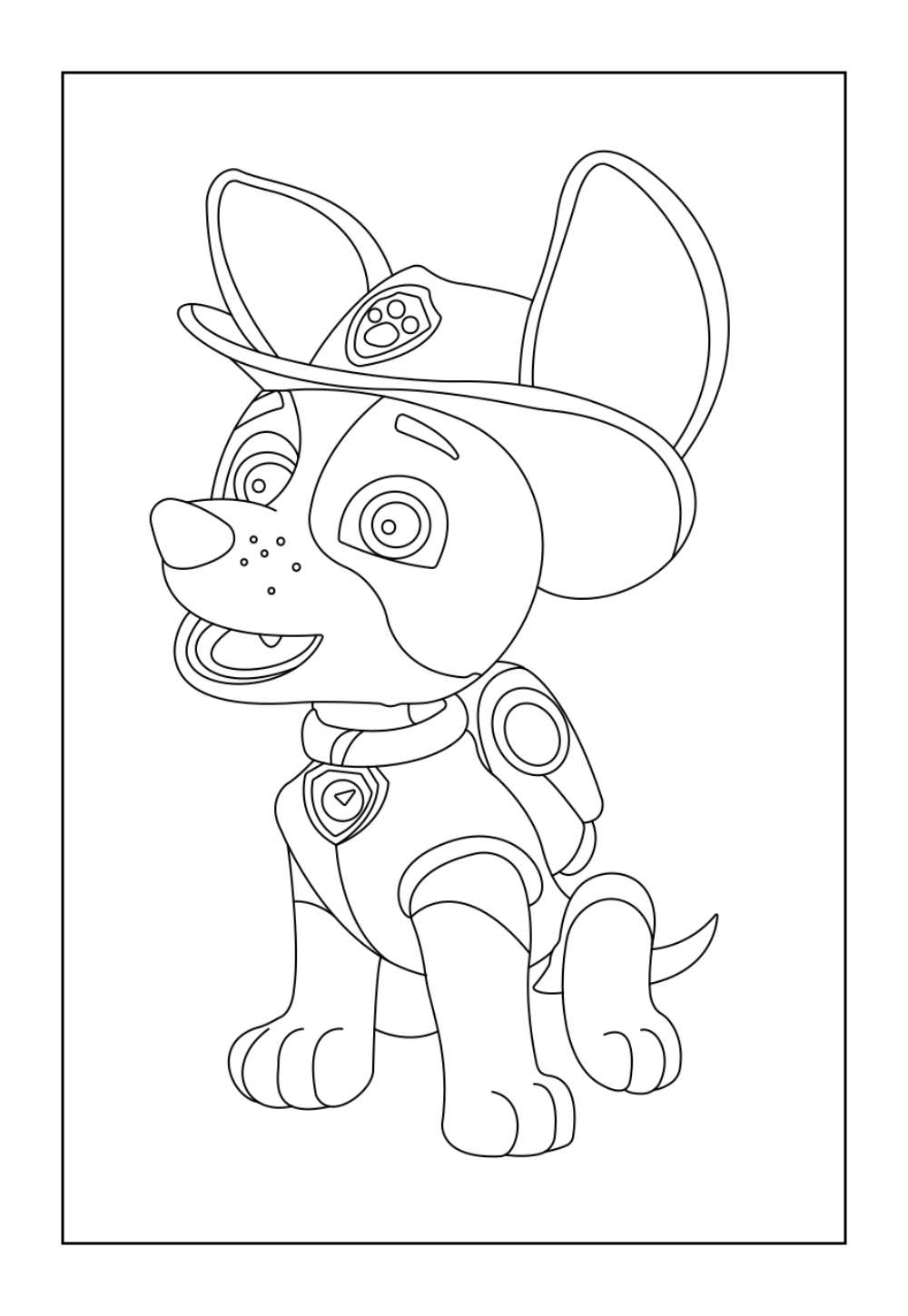 Tracker para colorir