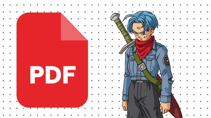Desenhos de Trunks em PDF