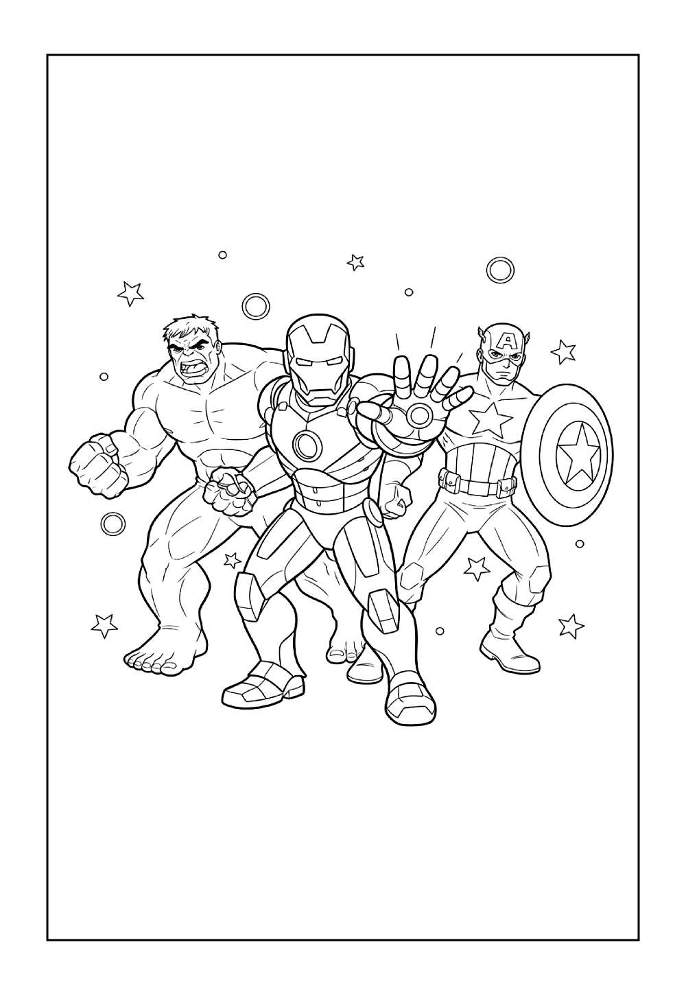 Desenhos dos Vingadores