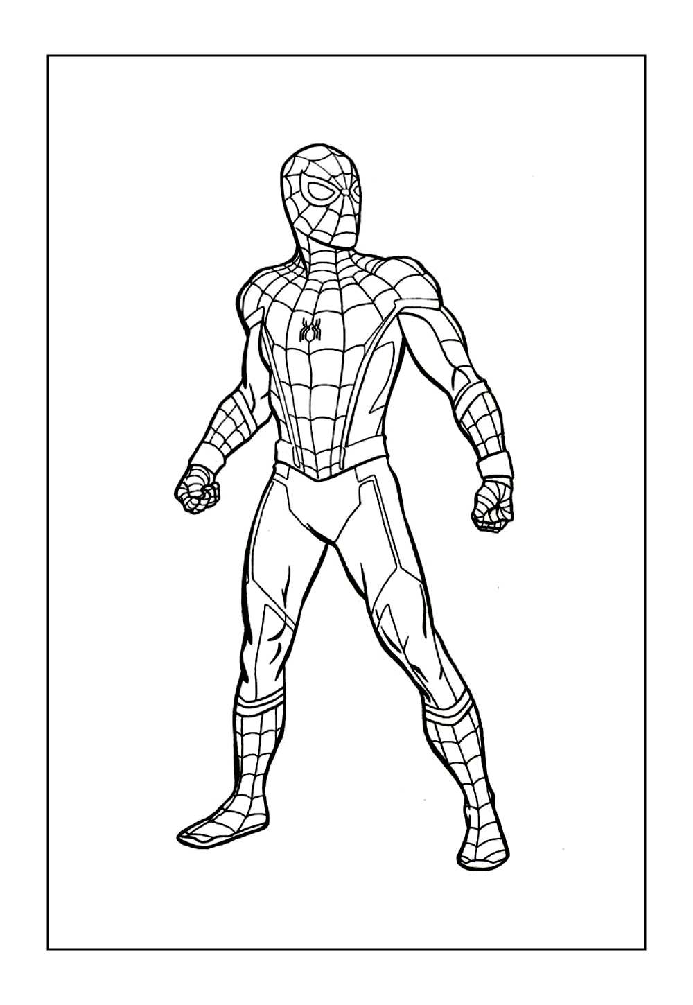 Desenho do Homem-Aranha