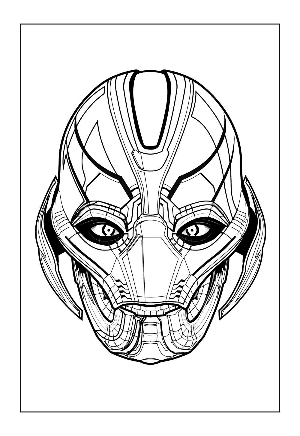 Vingadores para colorir