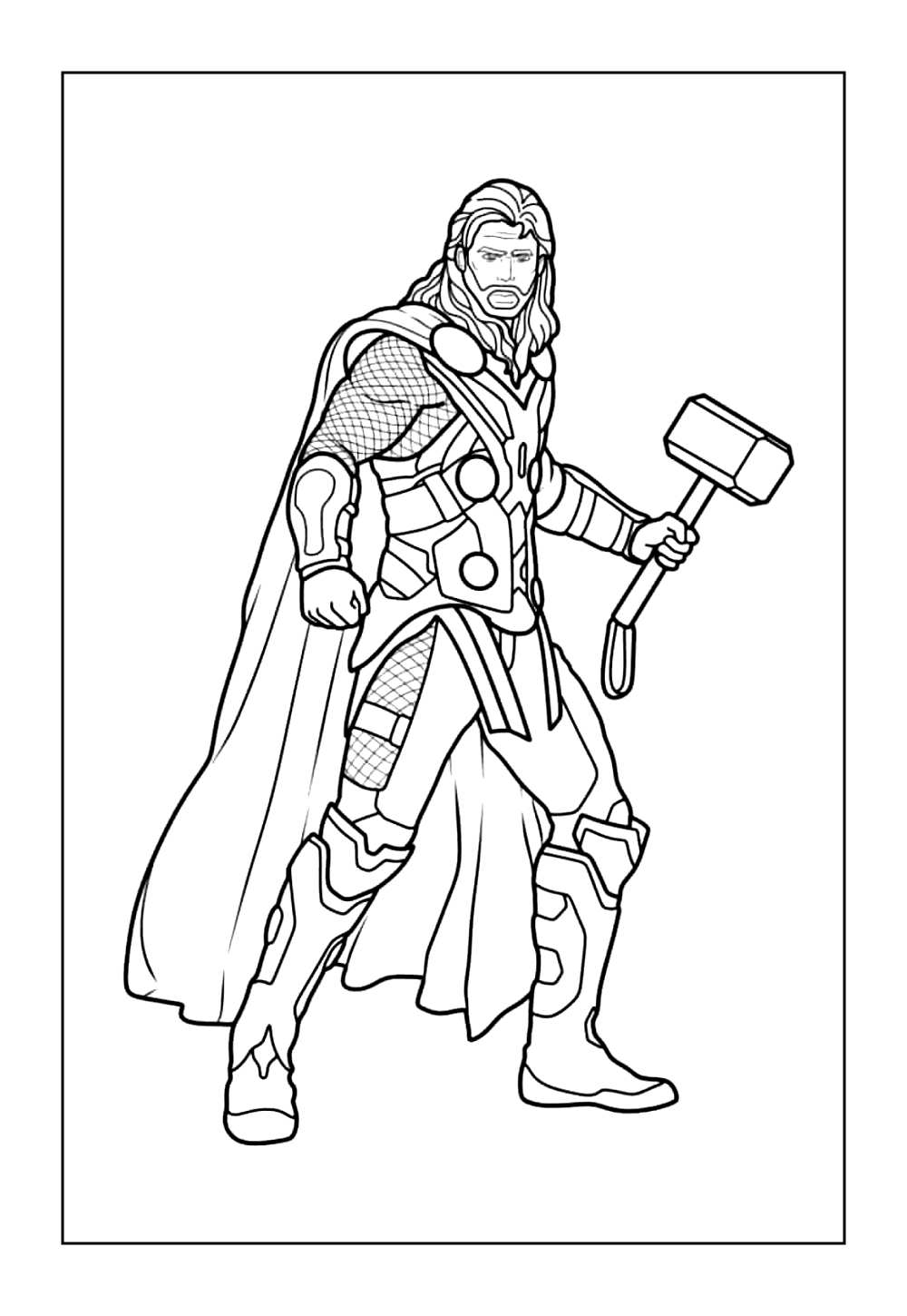 Desenho do Thor