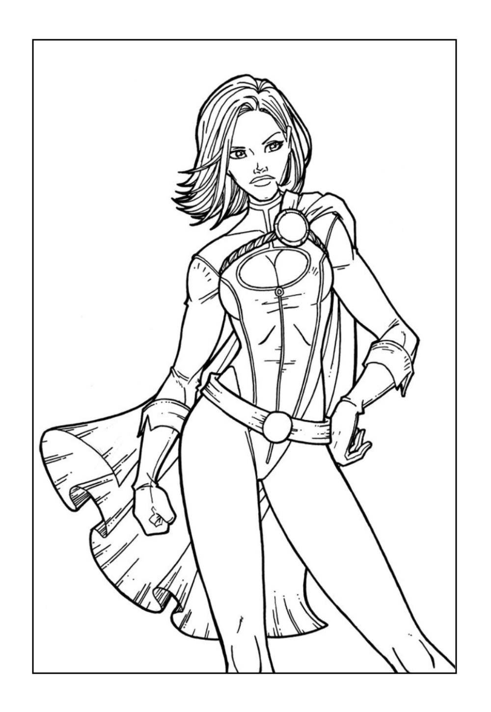 Eve Atômica para colorir