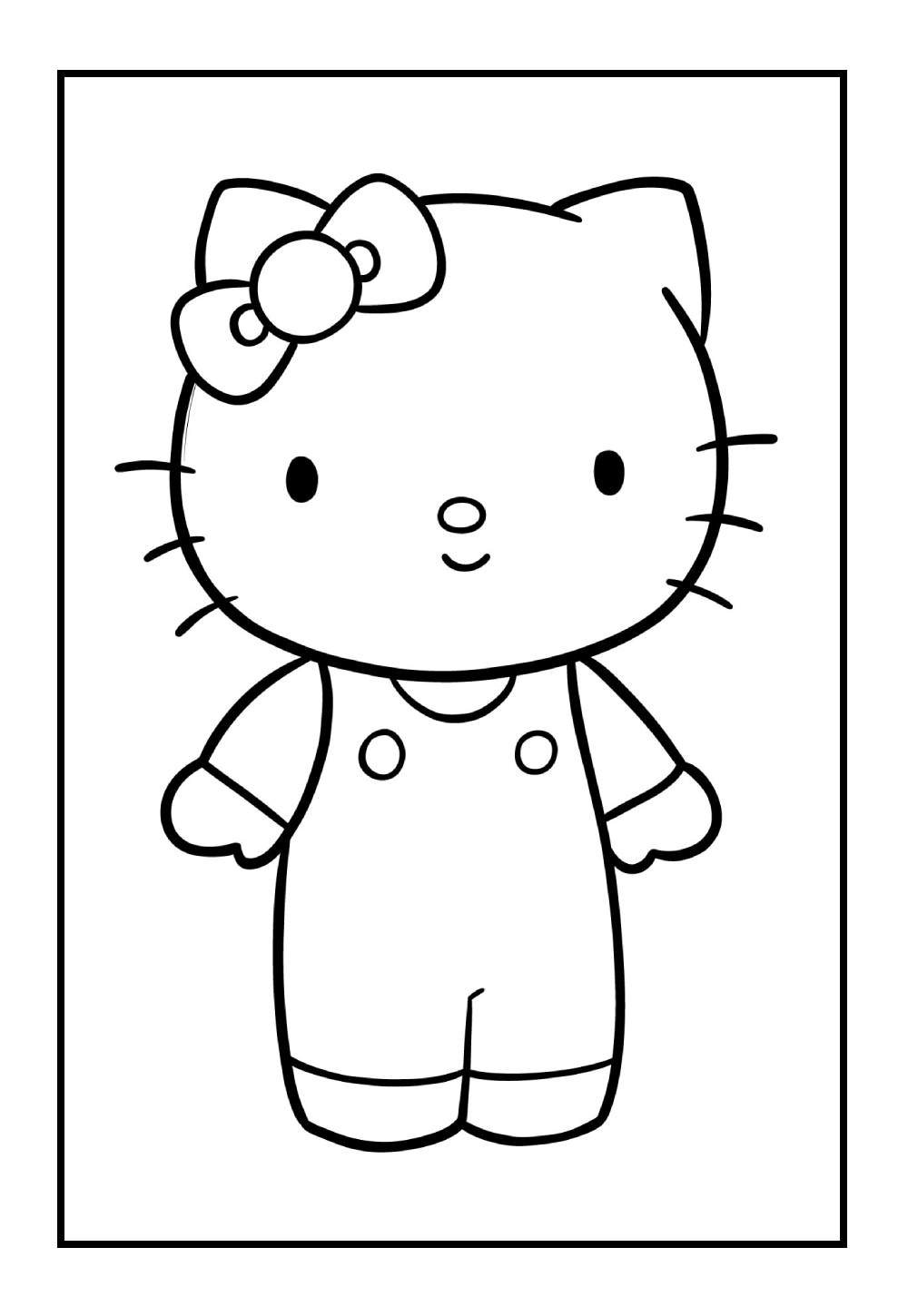 Desenho da Mimmy White para pintar