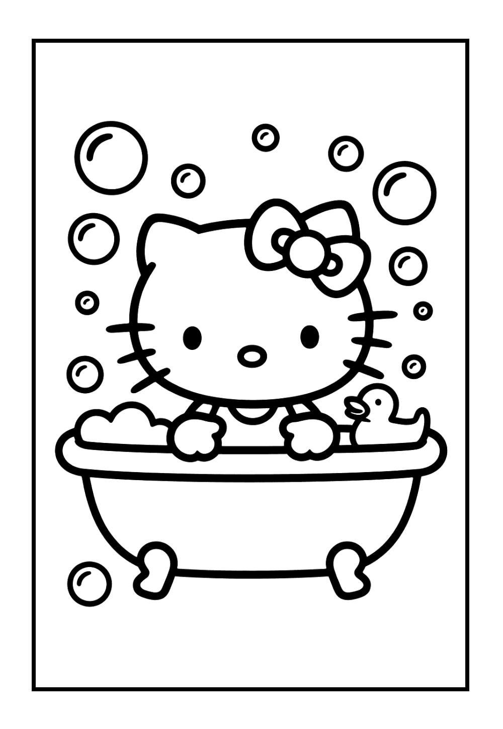 Desenho da Mimmy White para colorir