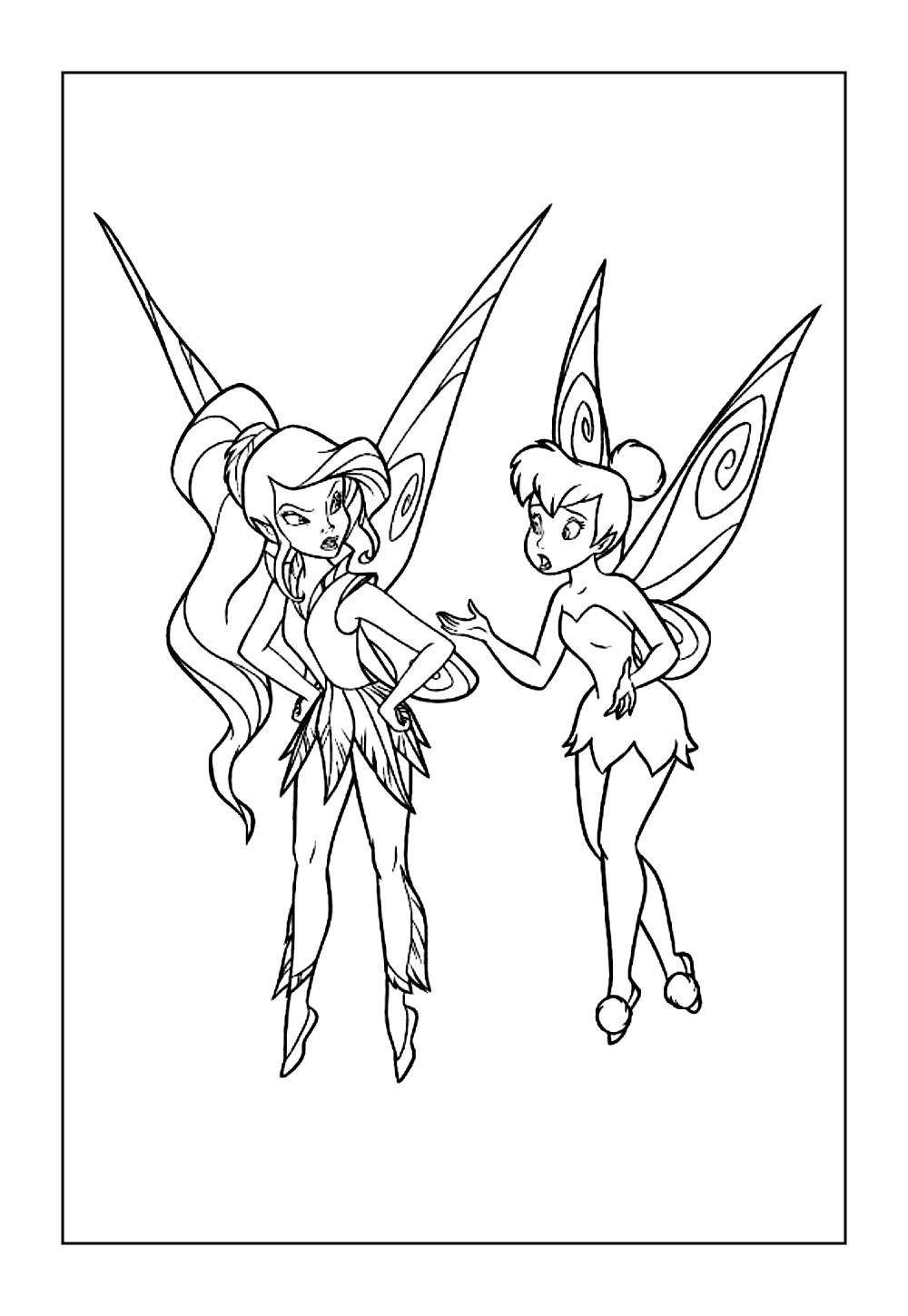 Desenhos para Colorir da Sininho