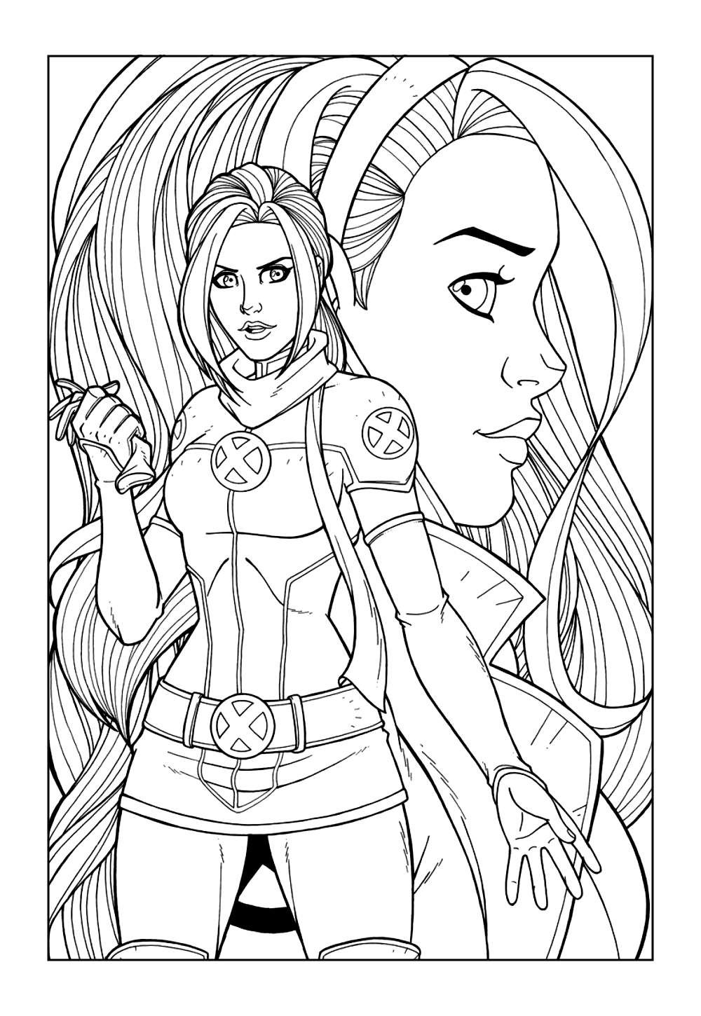 Desenho do X-Men