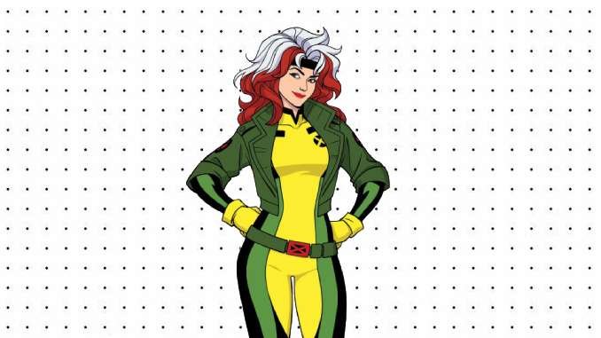 Desenhos da Vampira do X-Men para colorir