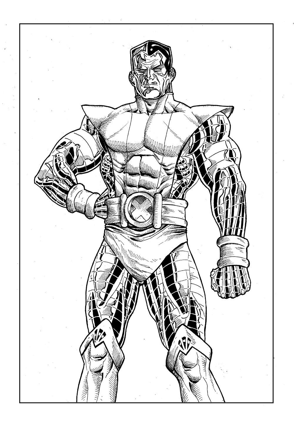 Desenhos de Colossus para colorir