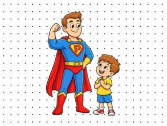 Desenhos de Dia dos Pais para colorir