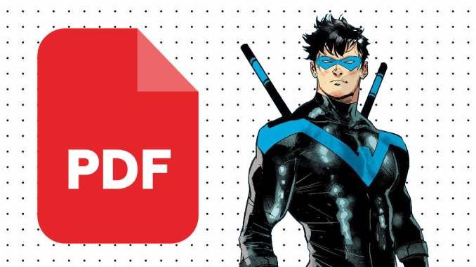 Desenhos do Asa Noturna em PDF