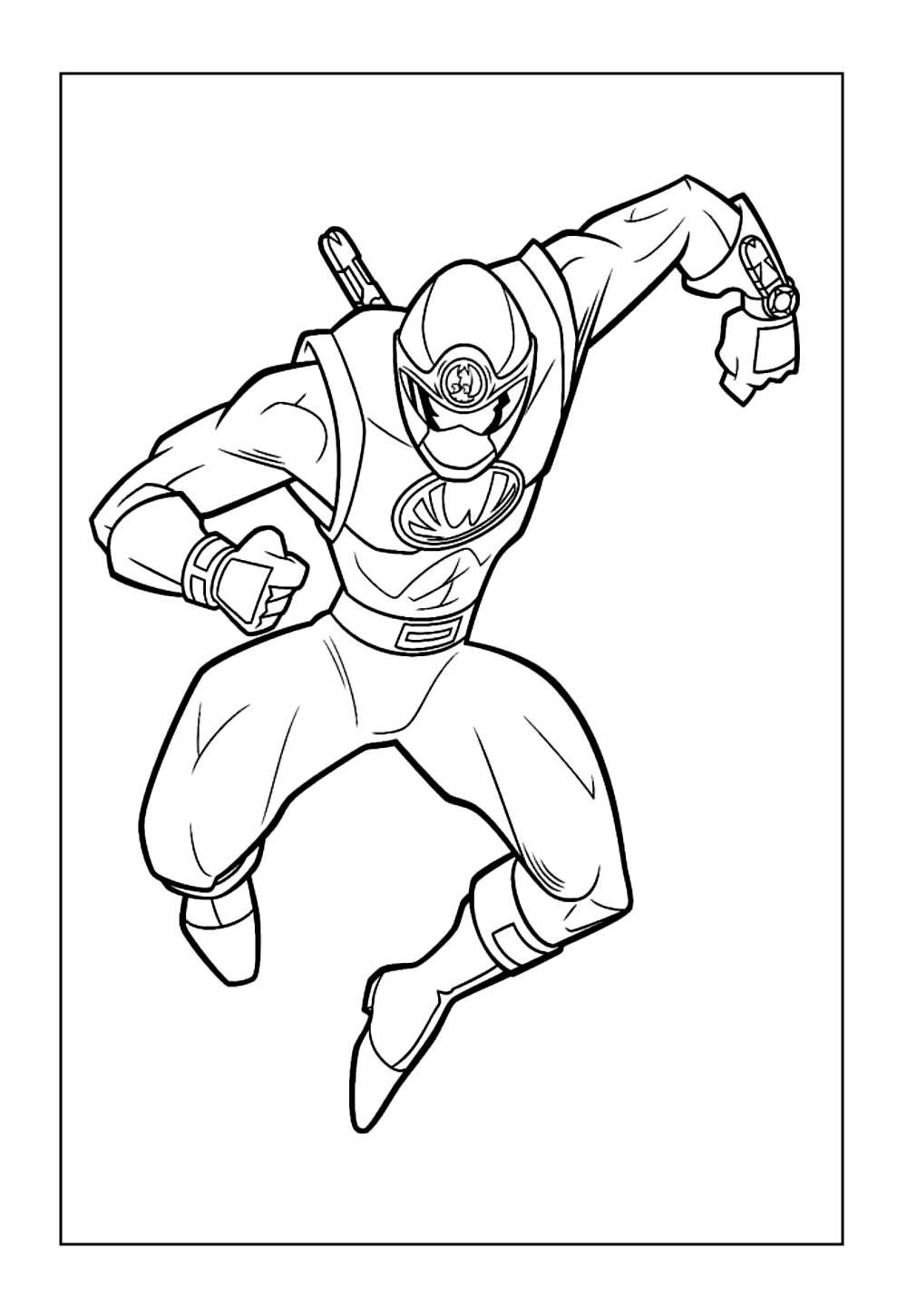 Desenhos para Colorir de Power Rangers