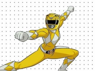 Desenhos da Power Ranger Amarela para colorir