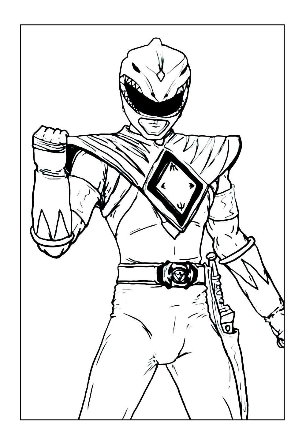Desenhos do Power Ranger Verde