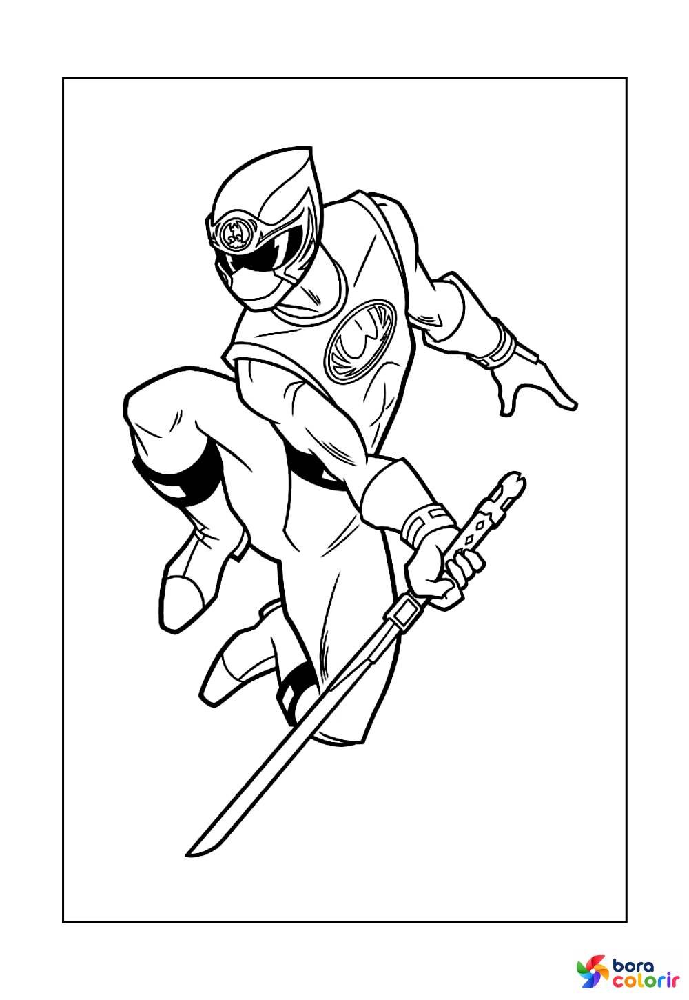 Desenhos do Power Ranger Vermelho