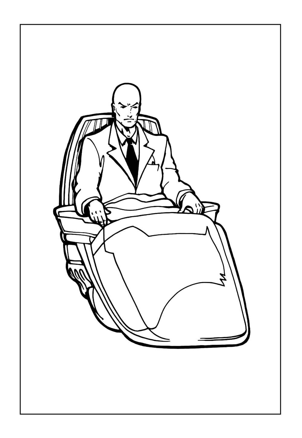 Professor Xavier para pintar
