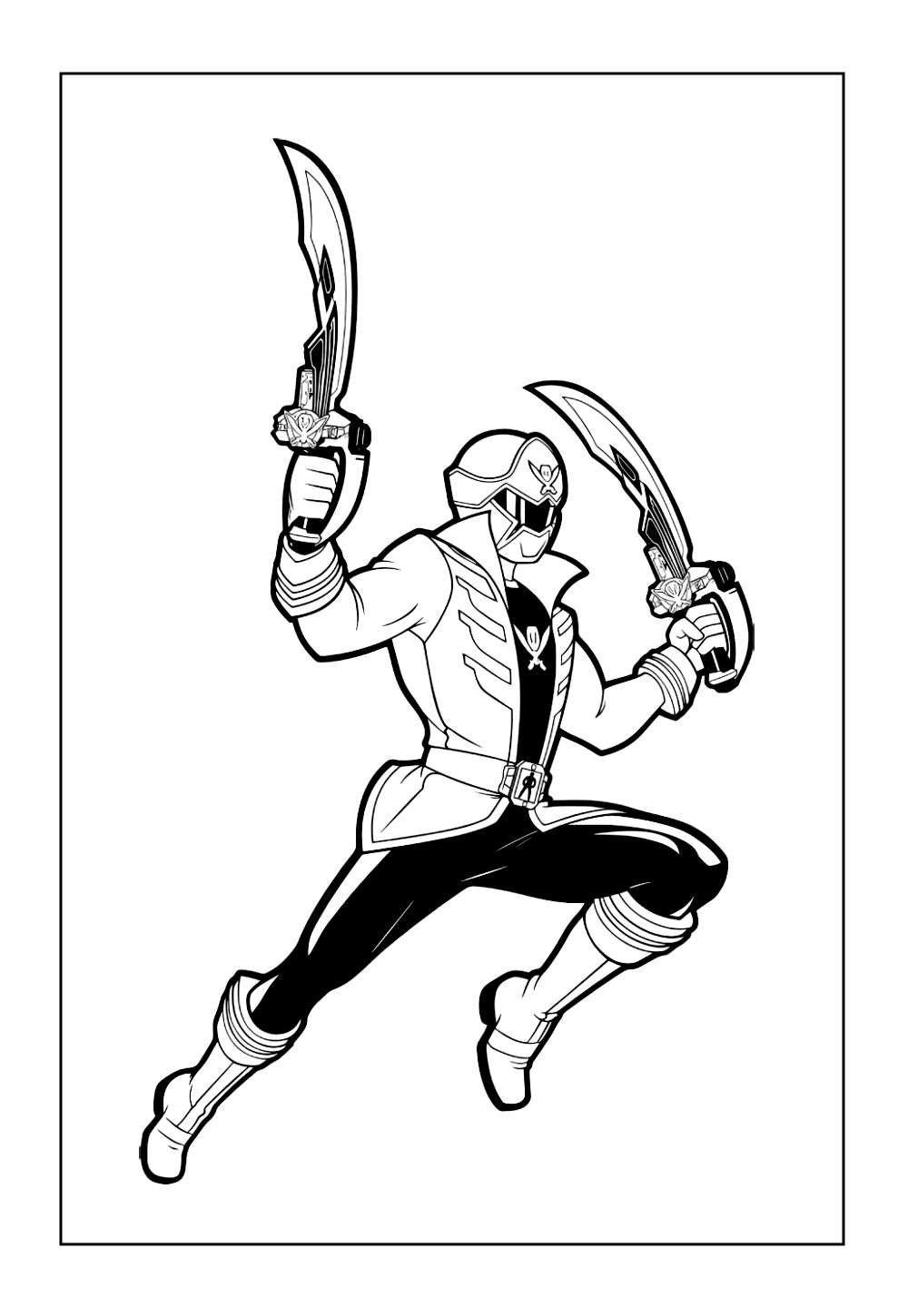 Desenhos dos Power Rangers Mighty Morphin