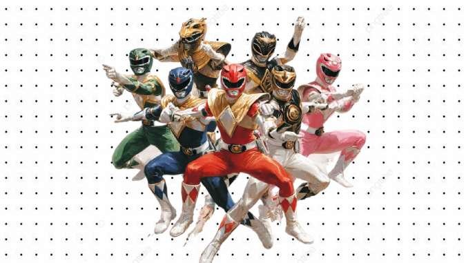 Desenhos dos Power Rangers Mighty Morphin para colorir
