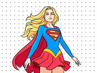 Desenhos da Supergirl para colorir