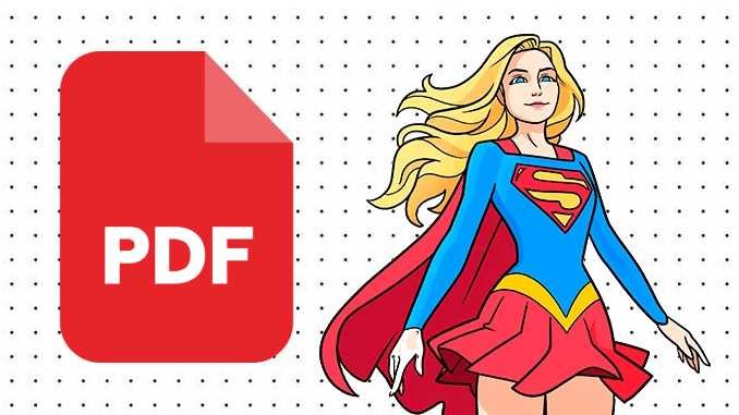 Desenhos da Supergirl em PDF