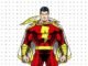 Desenhos do Shazam para colorir