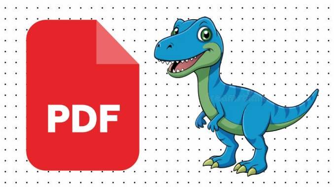 Desenhos de Alossauro em PDF