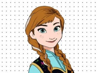 Desenhos da Anna para imprimir e colorir