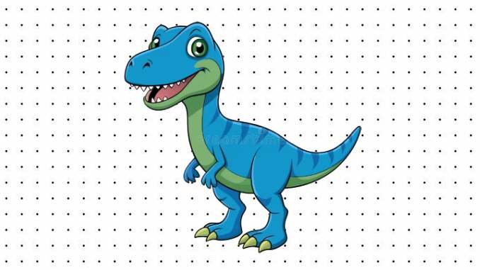 Desenhos de Alossauro para colorir