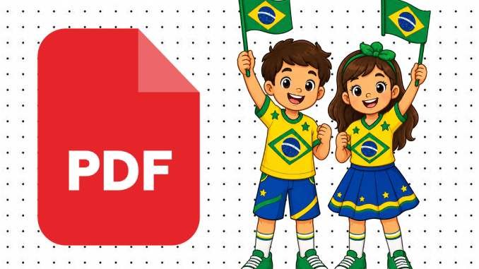 Desenhos do 7 de Setembro em PDF