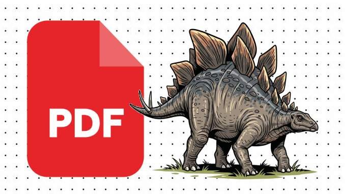 Desenhos de Estegossauro em PDF
