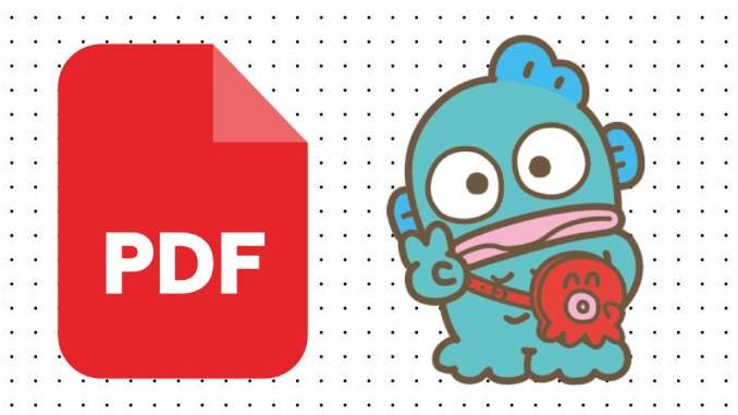 Desenhos de Hangyodon em PDF