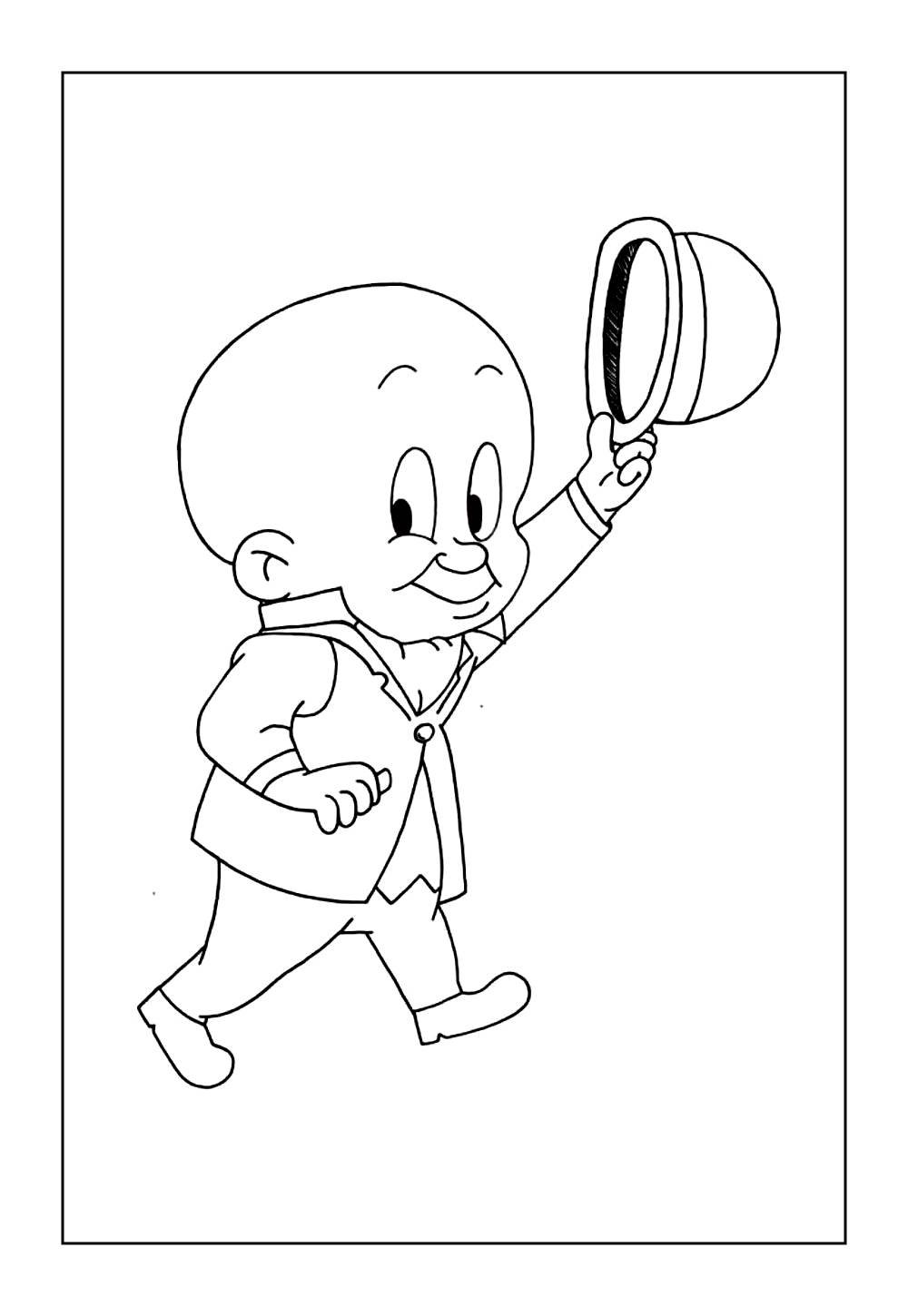 Desenhos de Hortelinho para colorir e pintar