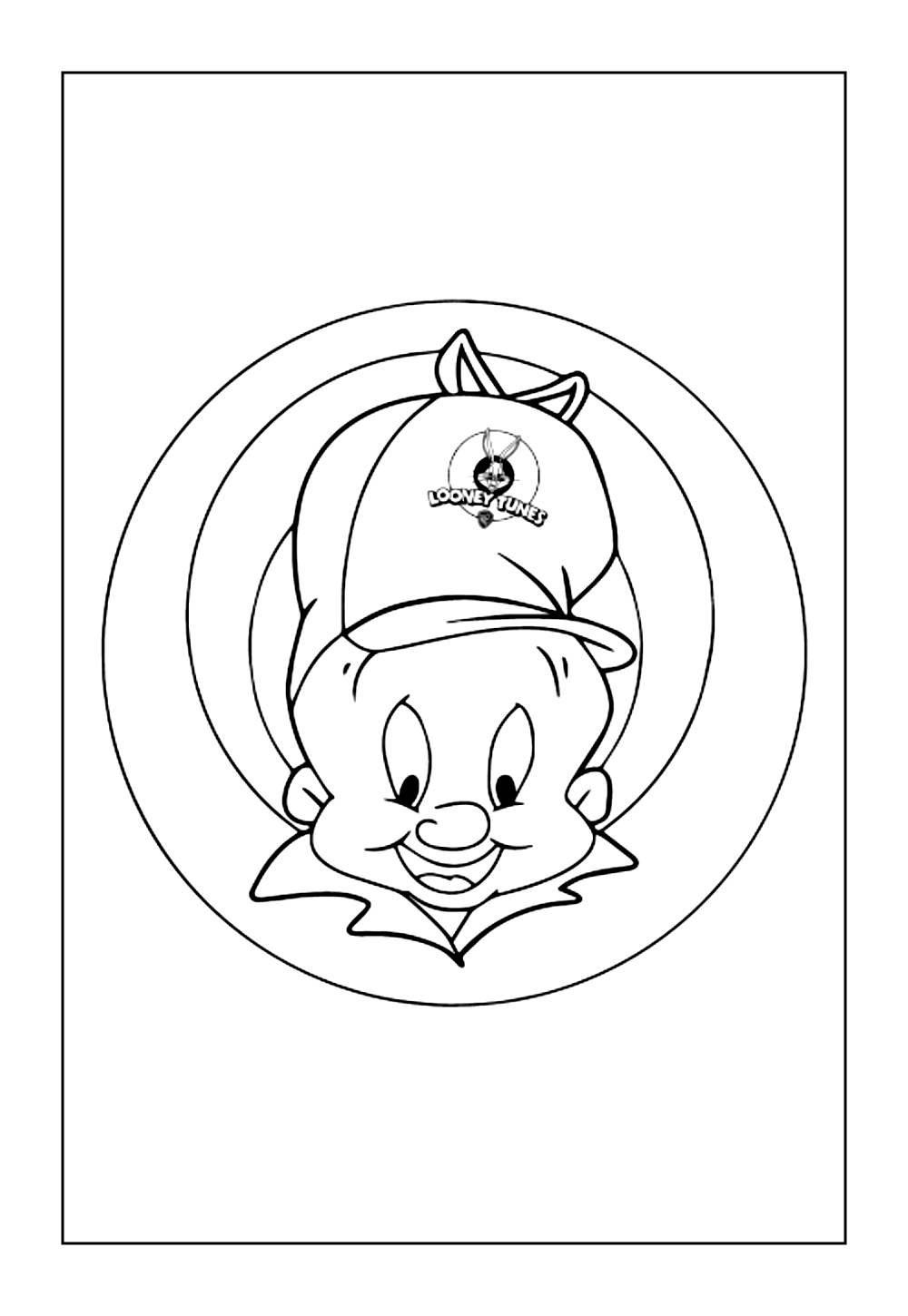 Hortelinho para colorir
