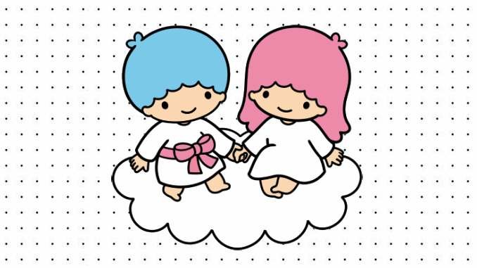Desenhos de Little Twin Stars para colorir
