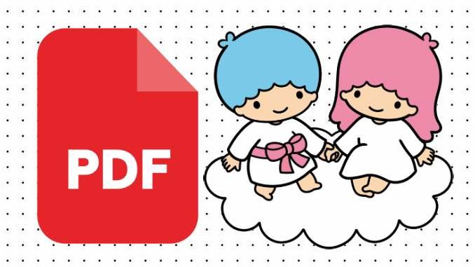 Desenhos de Little Twin Stars em PDF