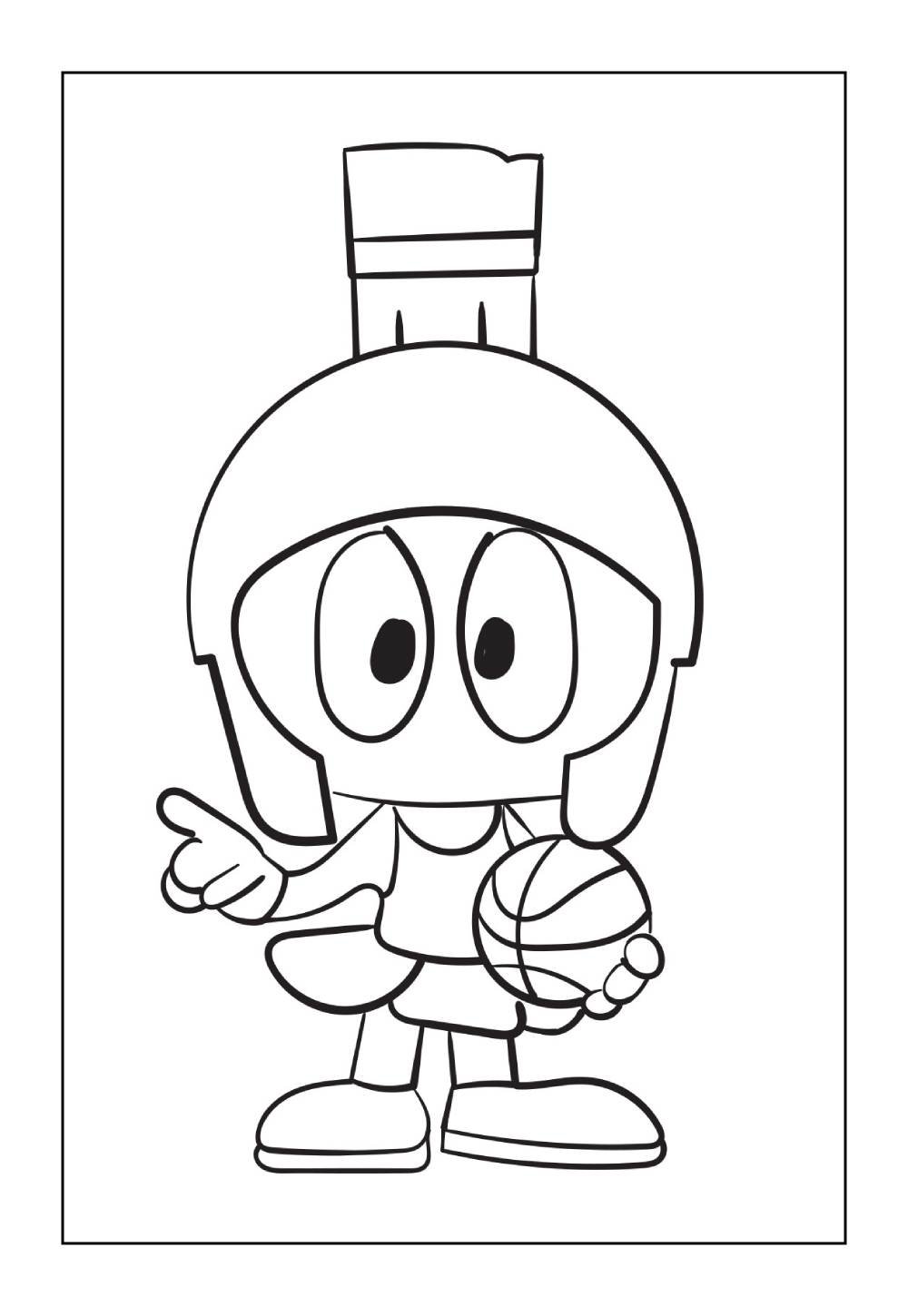 Desenho do Marvin O Marciano