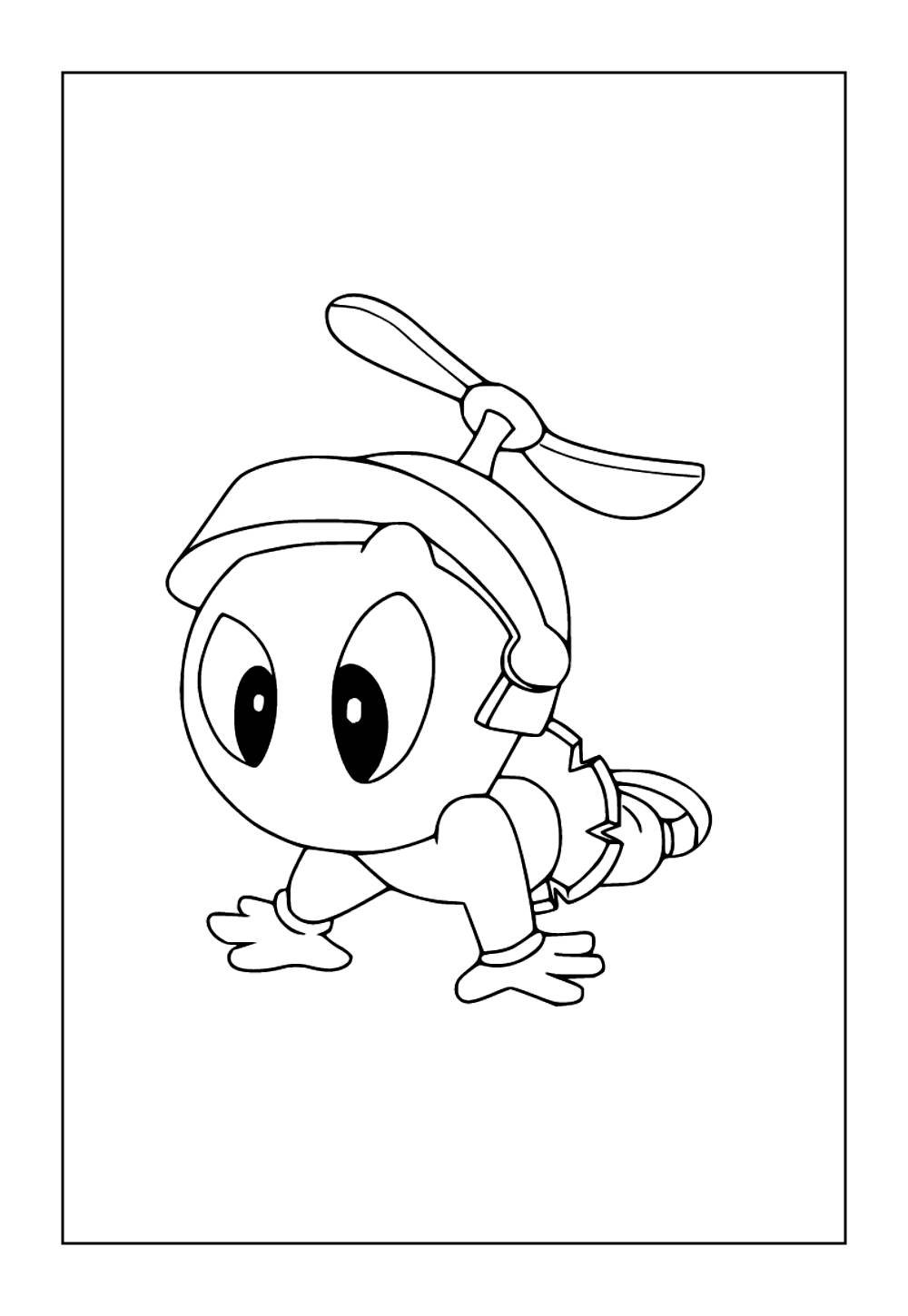 Desenho do Marvin O Marciano para pintar