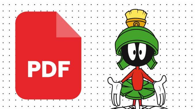 Desenhos do Marvin O Marciano em PDF