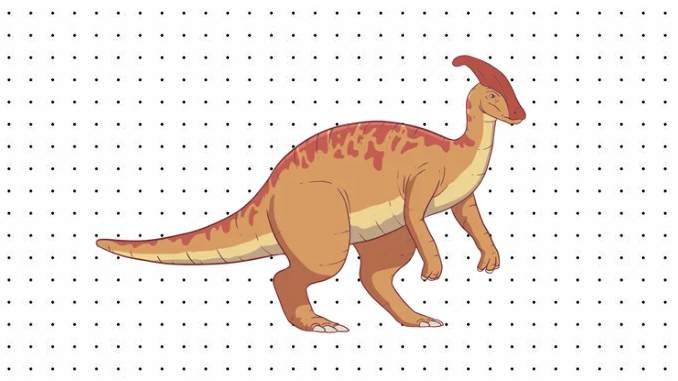 Desenhos de Parasaurolofo para pintar
