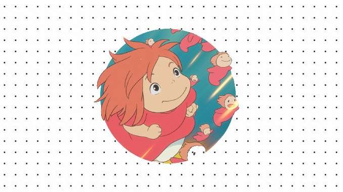 Desenhos de Ponyo para pintar