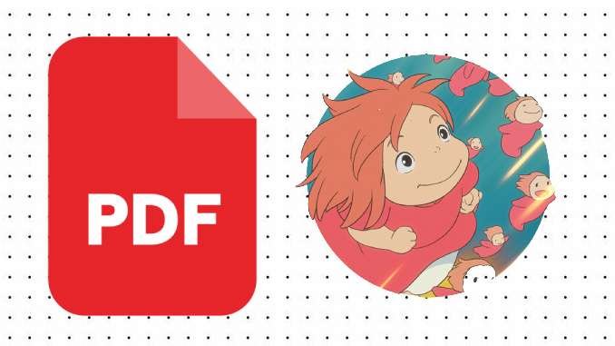 Desenhos de Ponyo em PDF