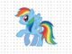 Desenhos de Rainbow Dash para pintar