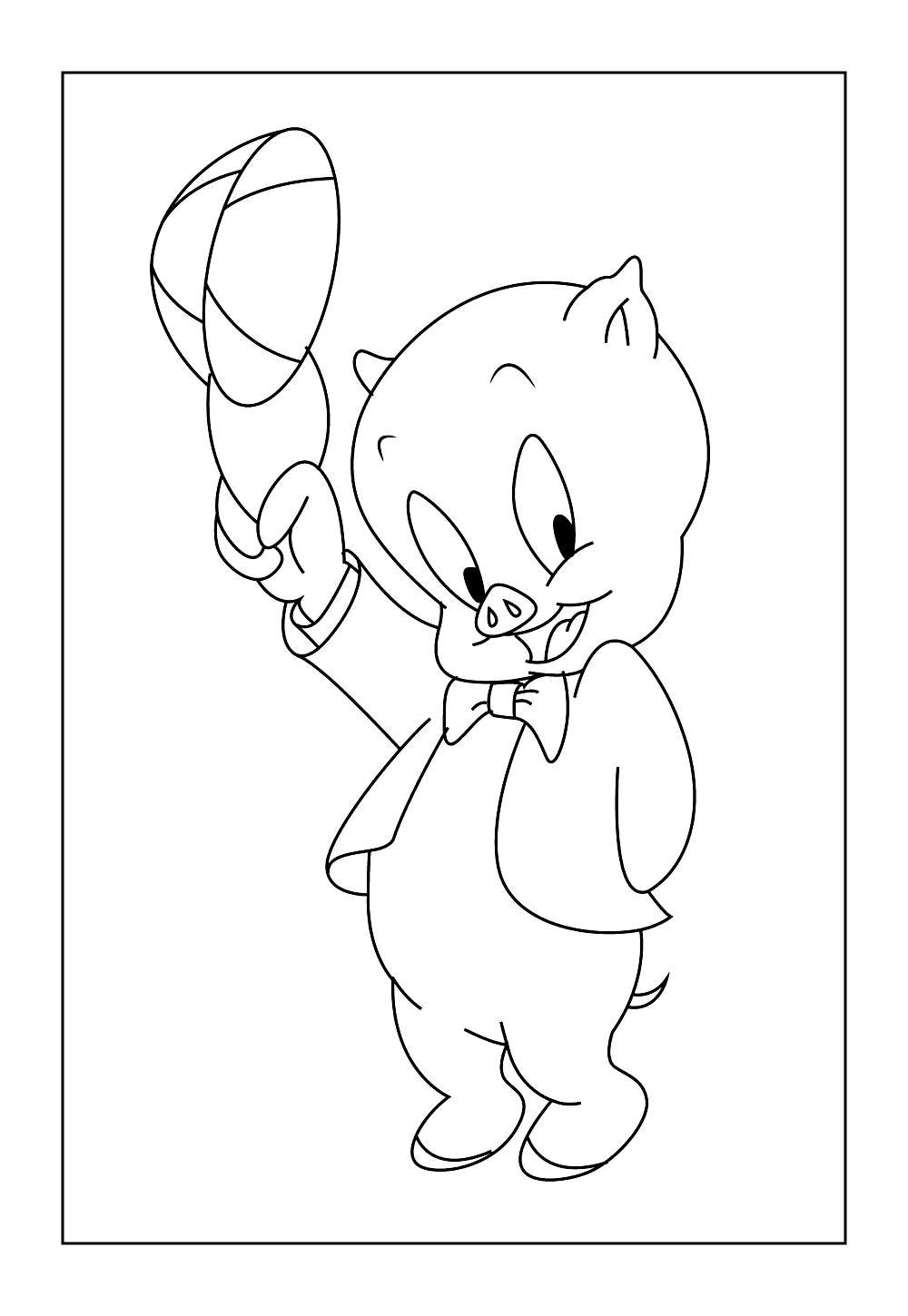 Desenhos do Gaguinho para pintar