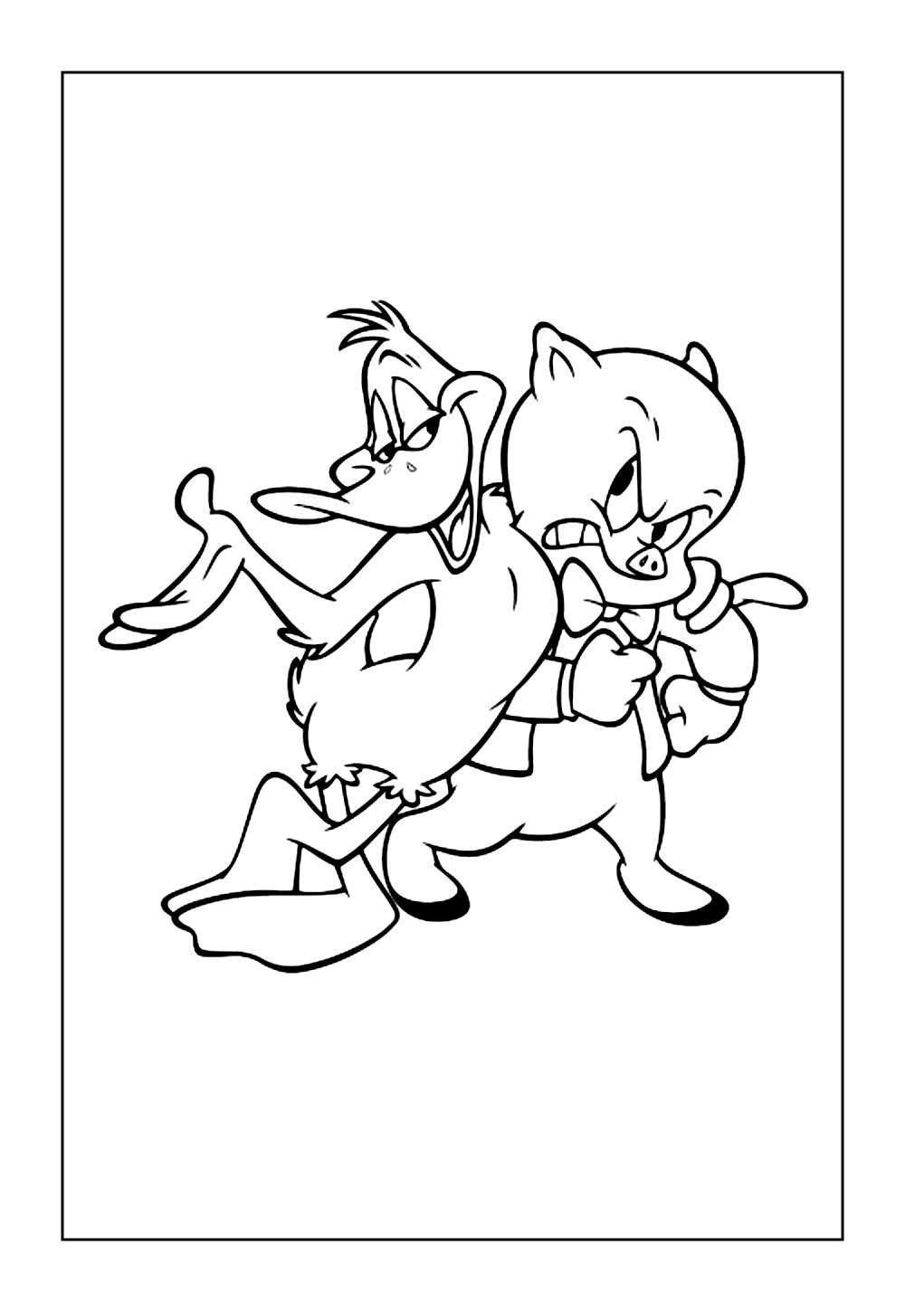 Desenhos do Gaguinho para colorir
