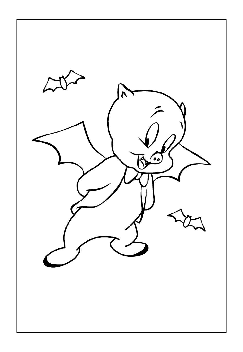 Gaguinho para colorir