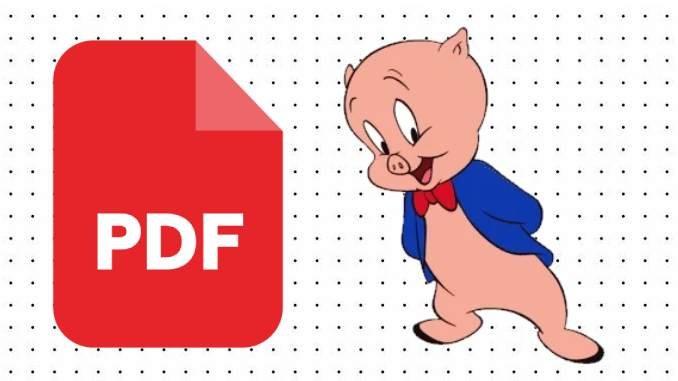 Desenhos do Gaguinho em PDF