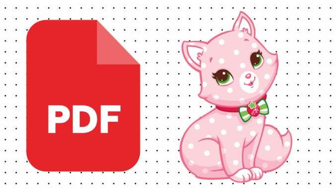 Desenhos do Gato Pudim em PDF